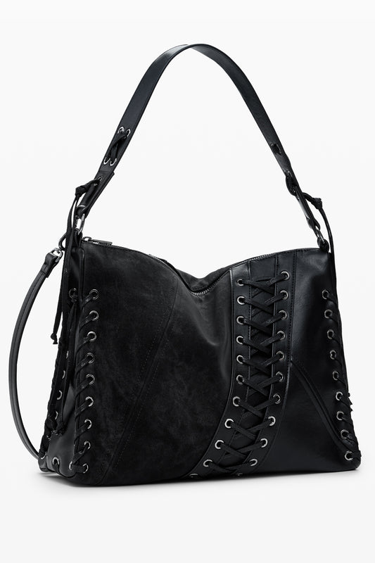 DESIGUAL BORSA DONNA NERO