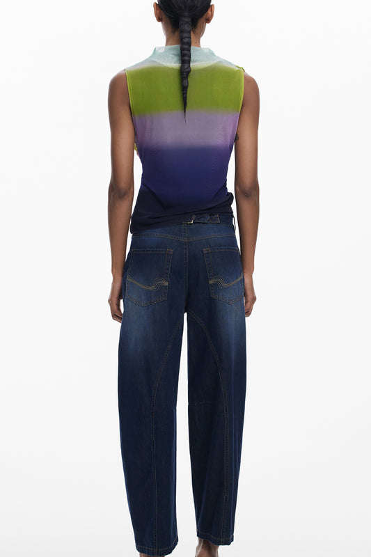 DESIGUAL CANOTTA DONNA VERDE