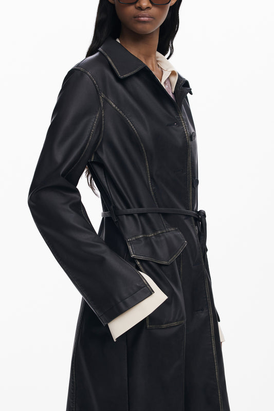 DESIGUAL CAPPOTTO DONNA NERO