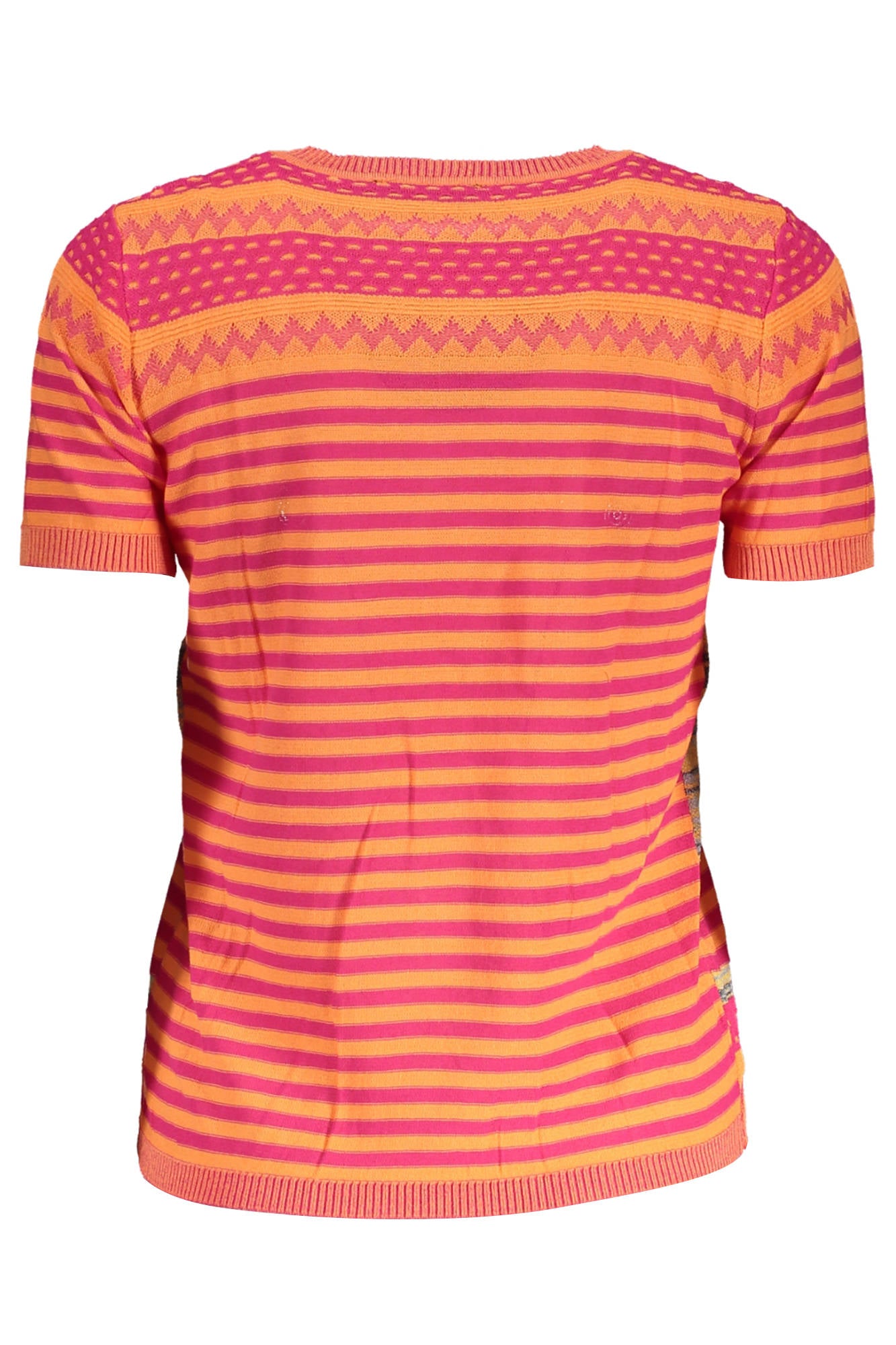 DESIGUAL MAGLIA DONNA ARANCIO