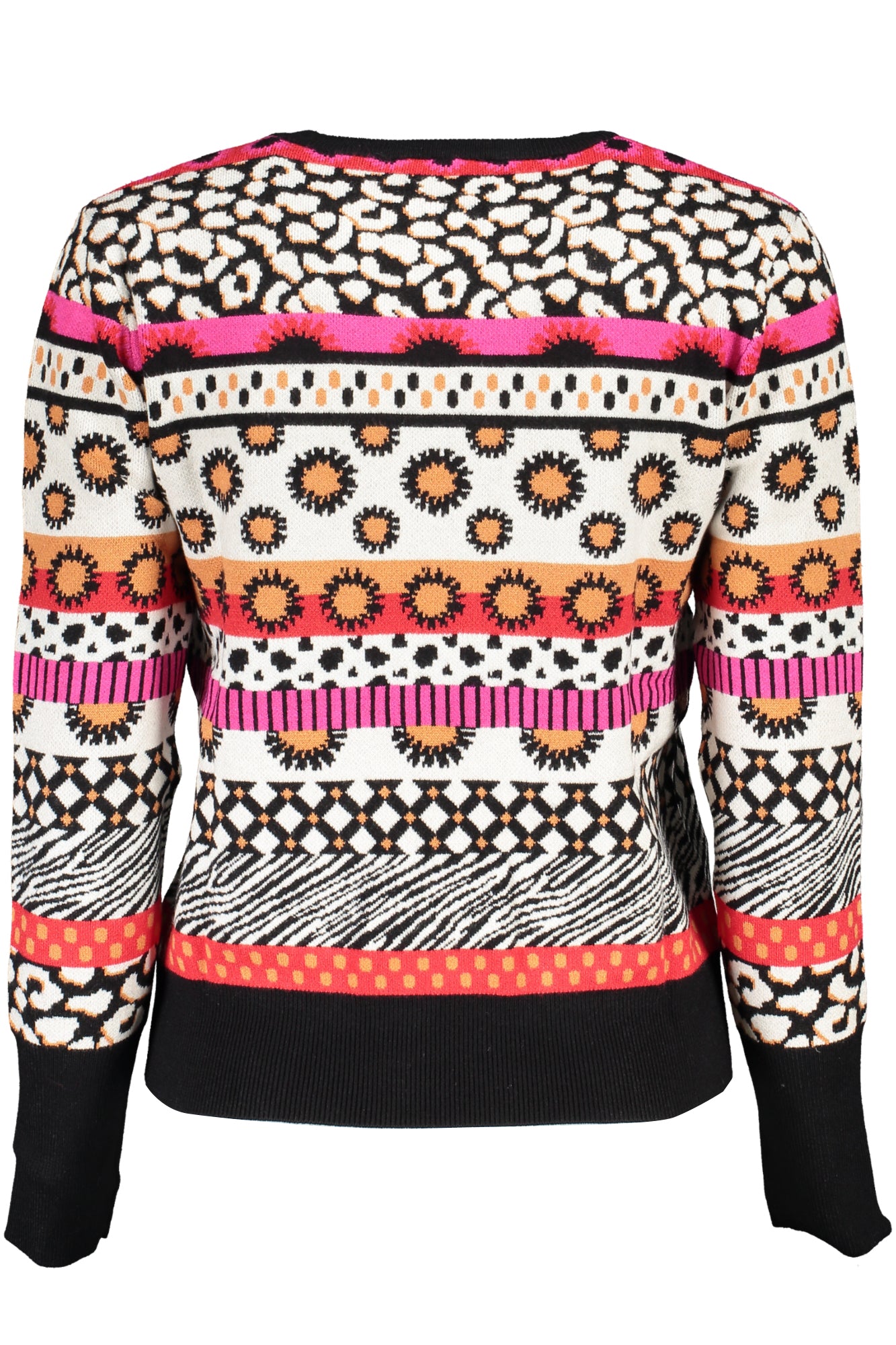 DESIGUAL MAGLIA DONNA ROSA