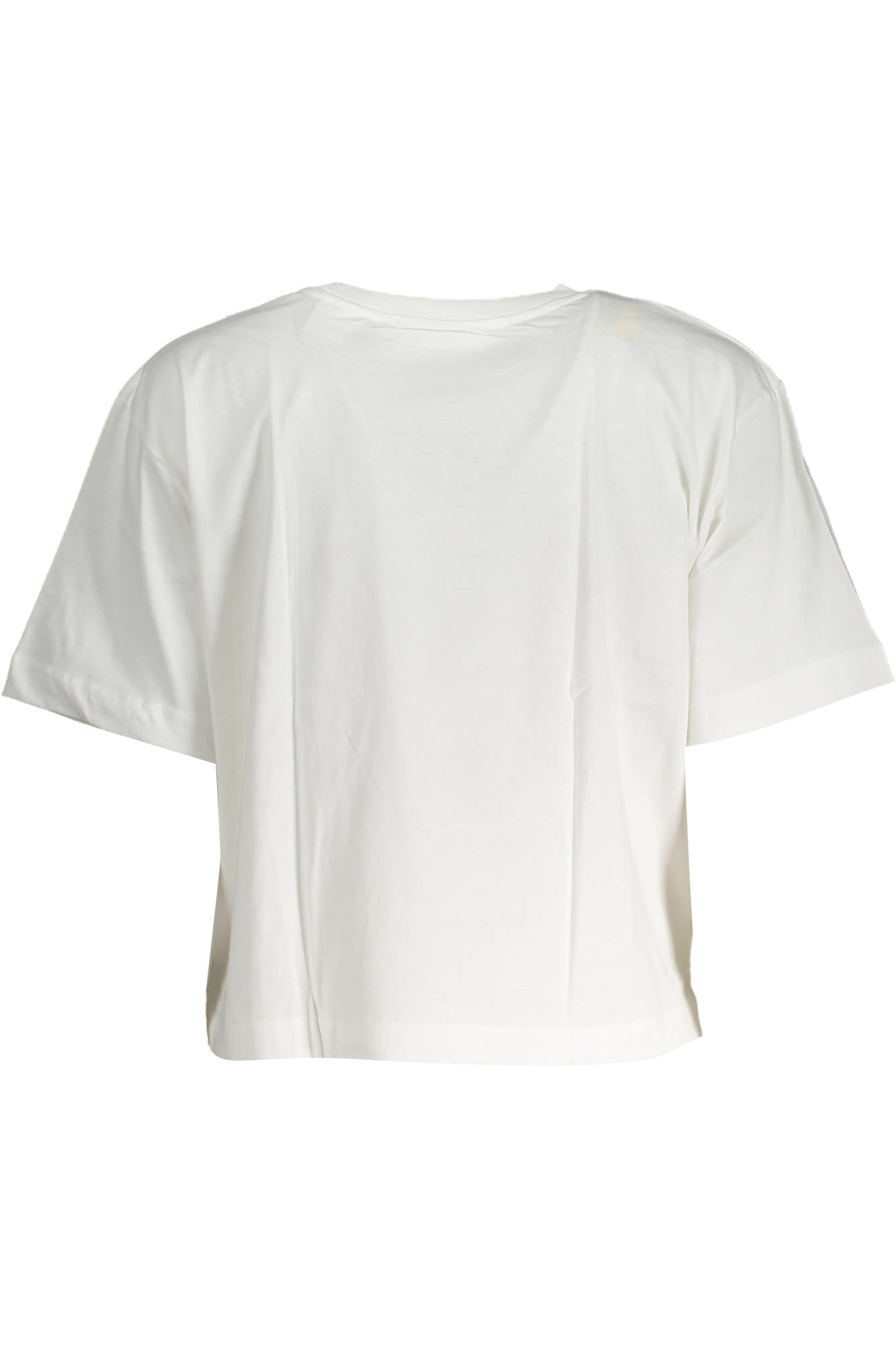 DESIGUAL T-SHIRT MANICHE CORTE DONNA BIANCO