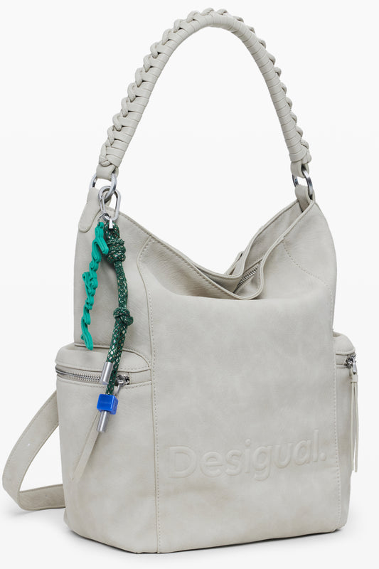 DESIGUAL ZAINO DONNA BEIGE