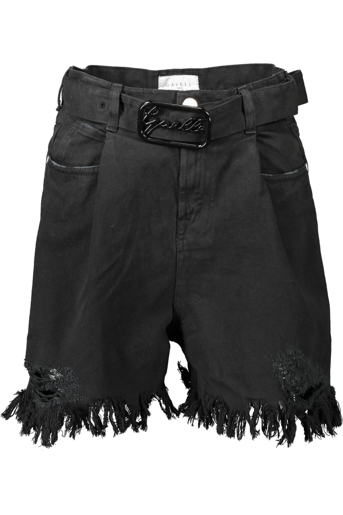 GAELLE PARIS PANTALONE SHORT DONNA NERO