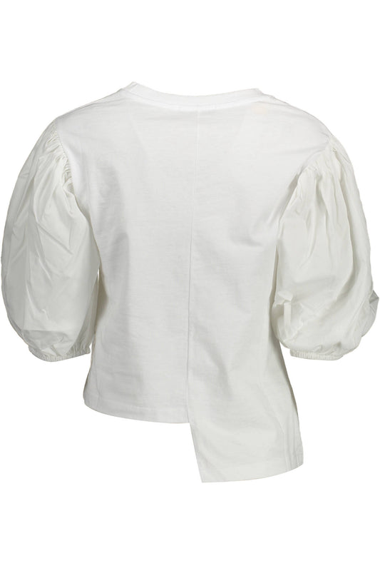 GAELLE PARIS T-SHIRT MANICHE 3/4 DONNA BIANCO