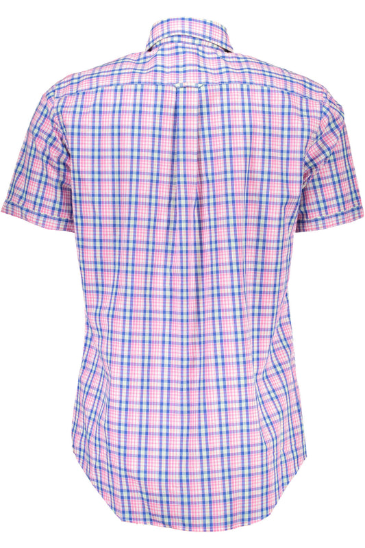GANT CAMICIA MANICHE CORTE UOMO ROSA
