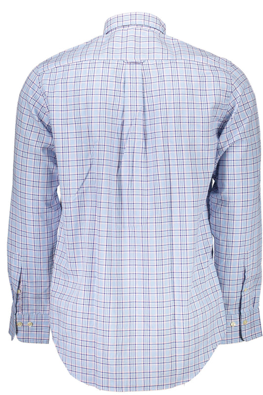 GANT CAMICIA MANICHE LUNGHE UOMO AZZURRO
