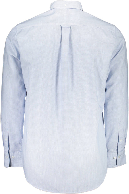 GANT CAMICIA MANICHE LUNGHE UOMO AZZURRO