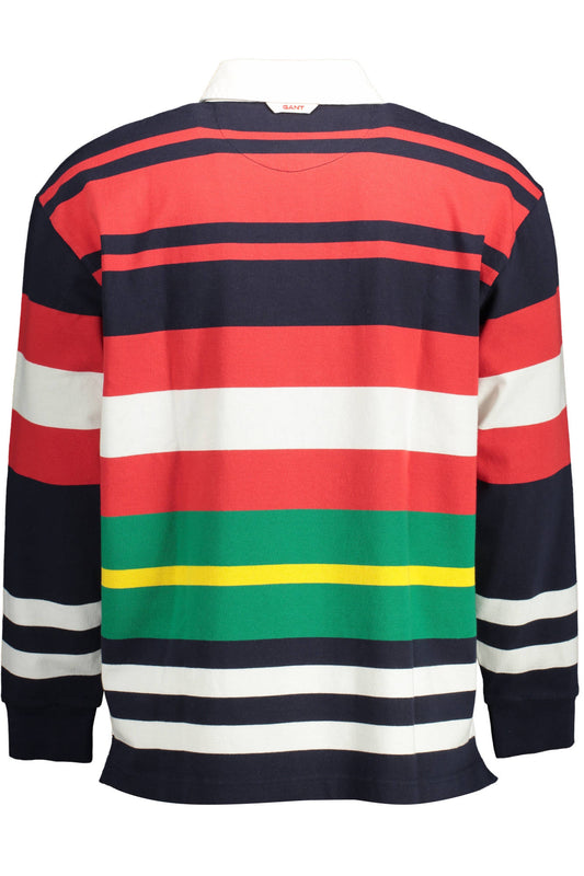 GANT POLO MANICHE LUNGHE UOMO BLU