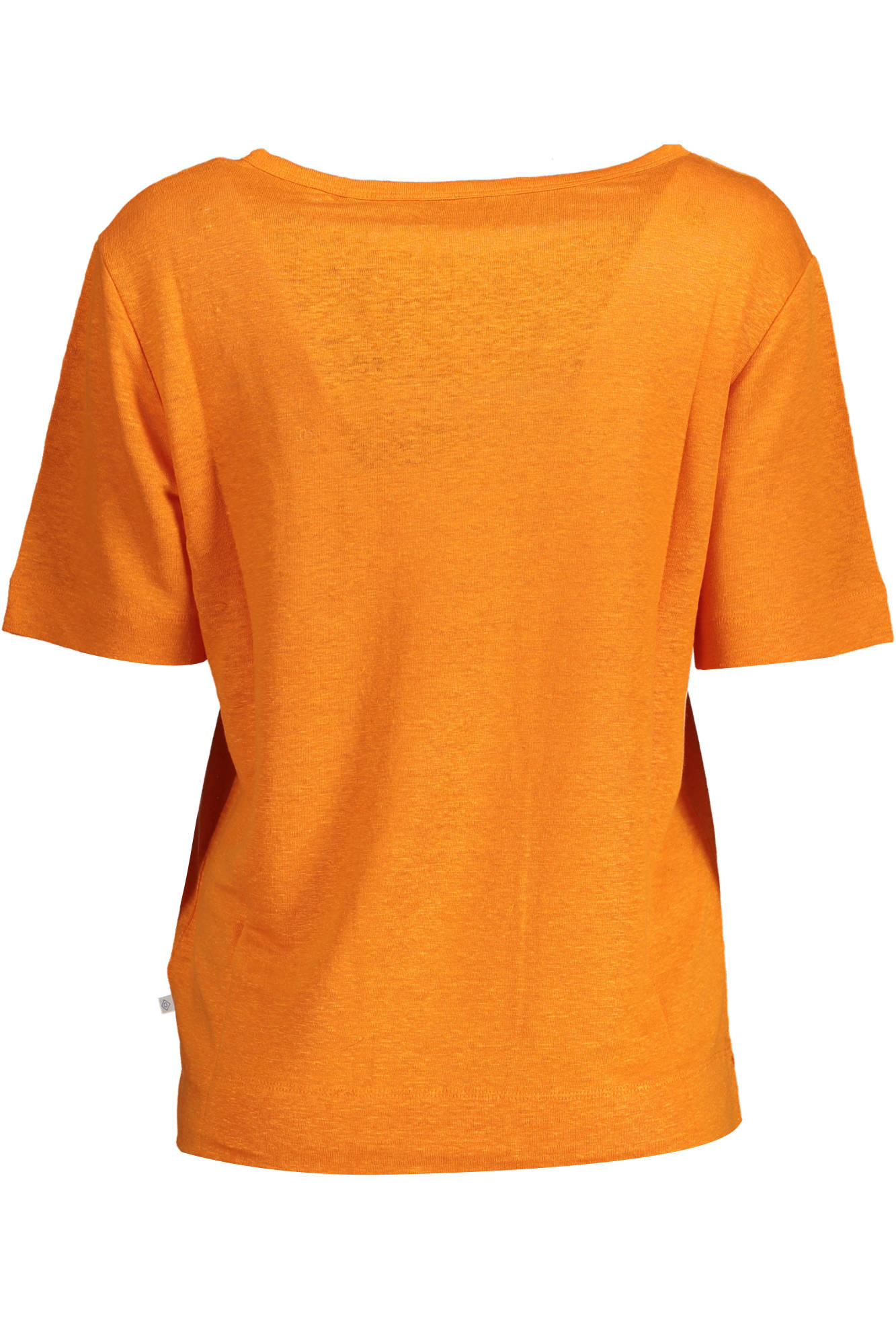 GANT T-SHIRT MANICHE CORTE DONNA ARANCIO