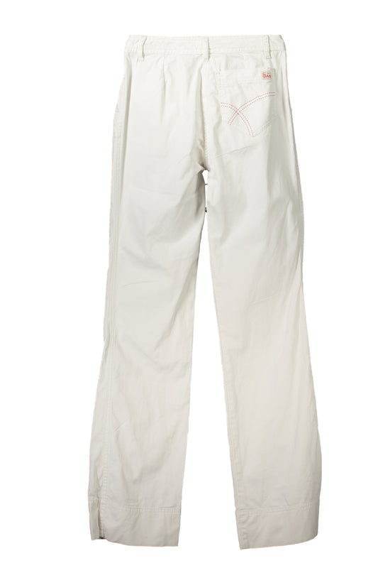 GAS PANTALONE DONNA BIANCO