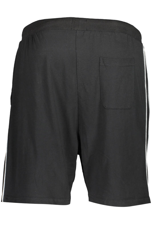 GIAN MARCO VENTURI PANTALONE SHORT UOMO NERO