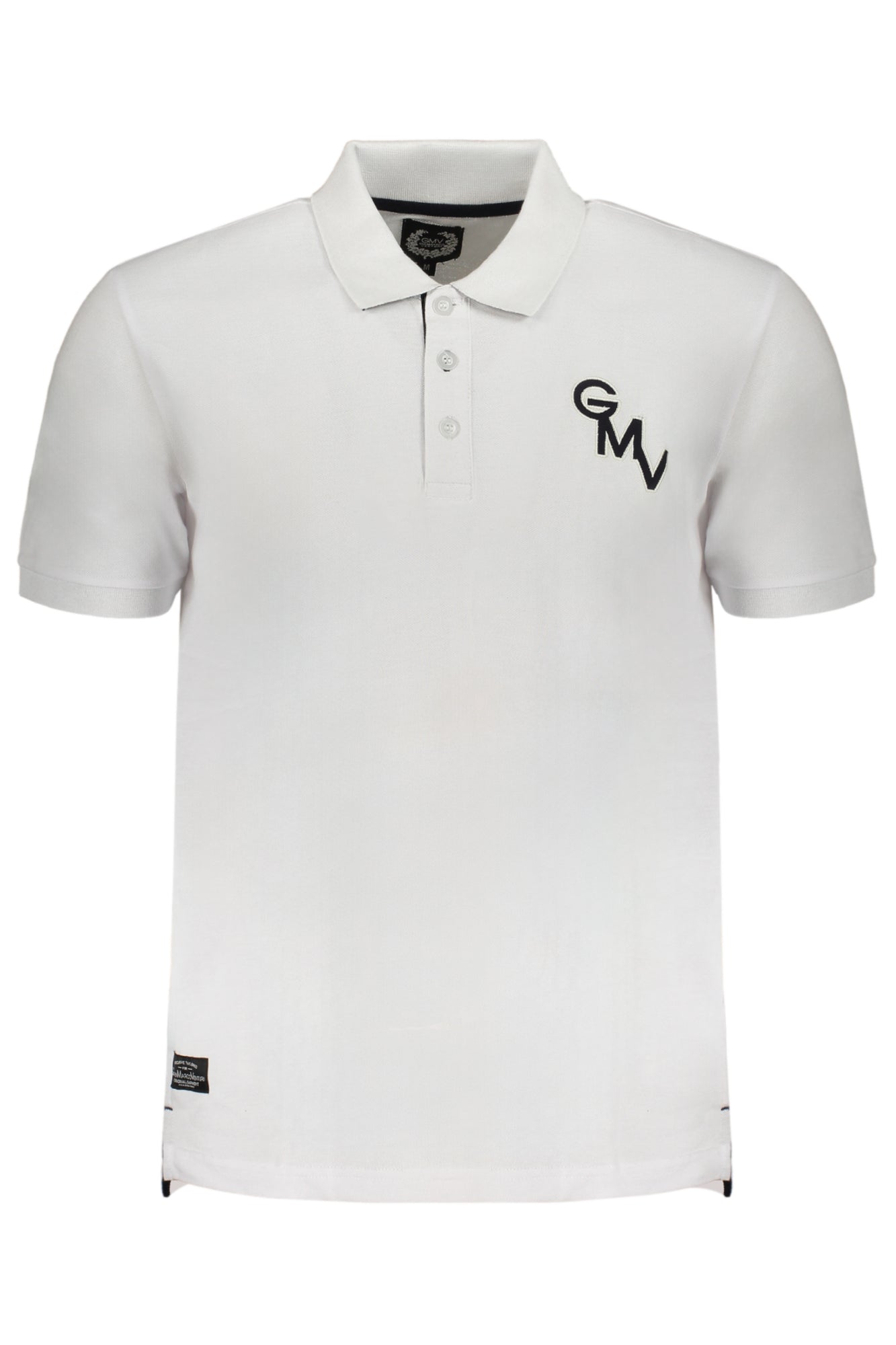 GIAN MARCO VENTURI POLO MANICHE CORTE UOMO BIANCO