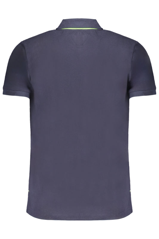 GIAN MARCO VENTURI POLO MANICHE CORTE UOMO BLU