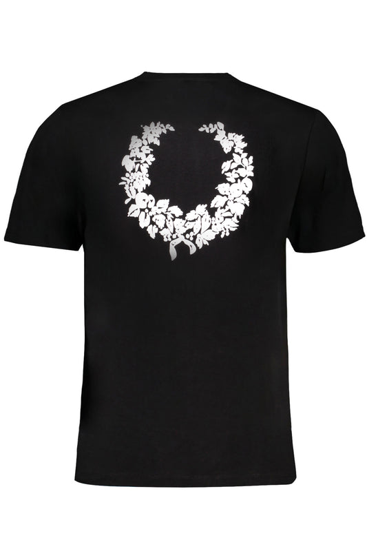 GIAN MARCO VENTURI T-SHIRT MANICHE CORTE UOMO NERO