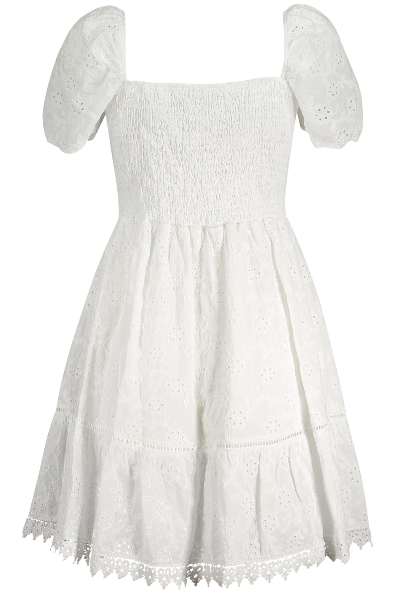 GUESS JEANS ABITO CORTO DONNA BIANCO