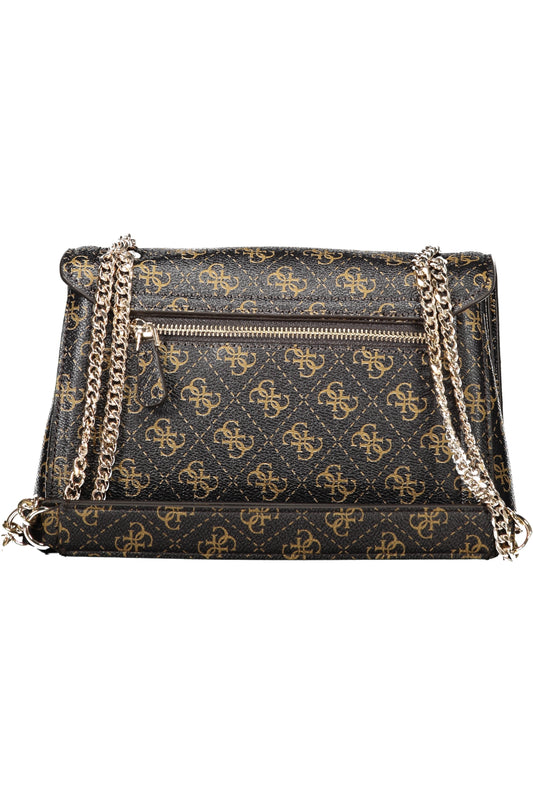 GUESS JEANS BORSA DONNA MARRONE