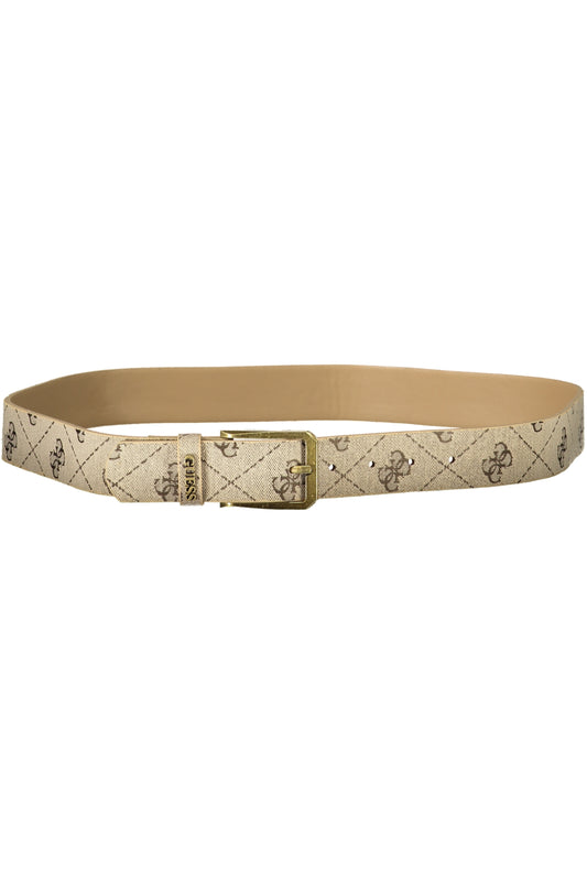 GUESS JEANS CINTURA UOMO BEIGE