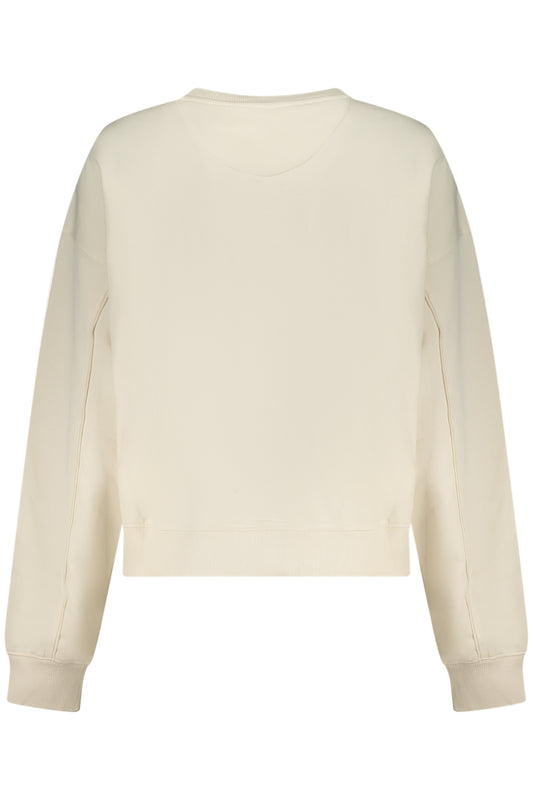 GUESS JEANS FELPA SENZA ZIP DONNA BIANCO