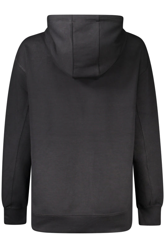 GUESS JEANS FELPA SENZA ZIP DONNA NERO