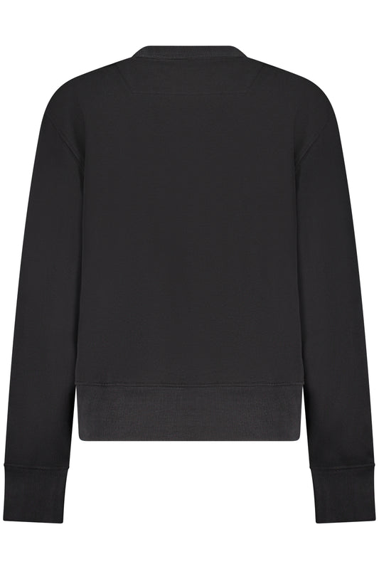 GUESS JEANS FELPA SENZA ZIP DONNA NERO