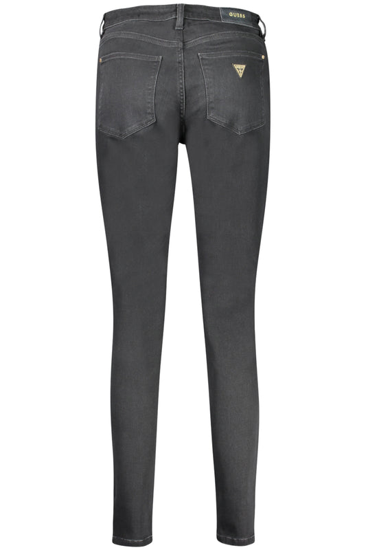 GUESS JEANS JEANS DENIM DONNA NERO