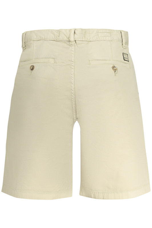 GUESS JEANS PANTALONE BERMUDA UOMO BEIGE