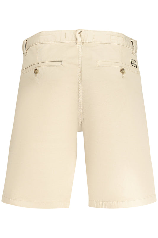 GUESS JEANS PANTALONE BERMUDA UOMO BEIGE