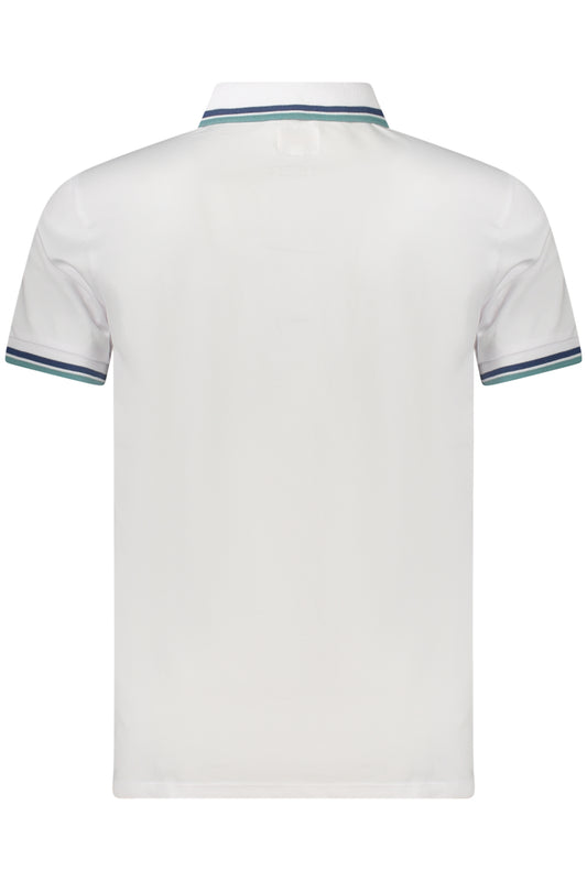 GUESS JEANS POLO MANICHE CORTE UOMO BIANCO