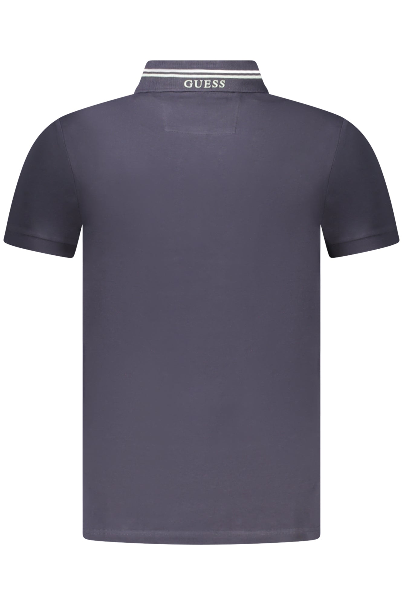 GUESS JEANS POLO MANICHE CORTE UOMO BLU