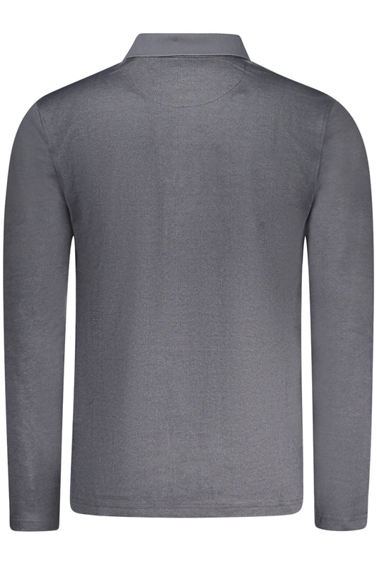 GUESS JEANS POLO MANICHE LUNGHE UOMO NERO