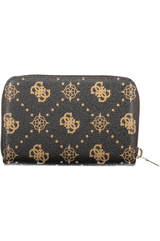 GUESS JEANS PORTAFOGLIO DONNA MARRONE