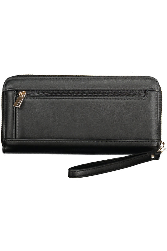 GUESS JEANS PORTAFOGLIO DONNA NERO