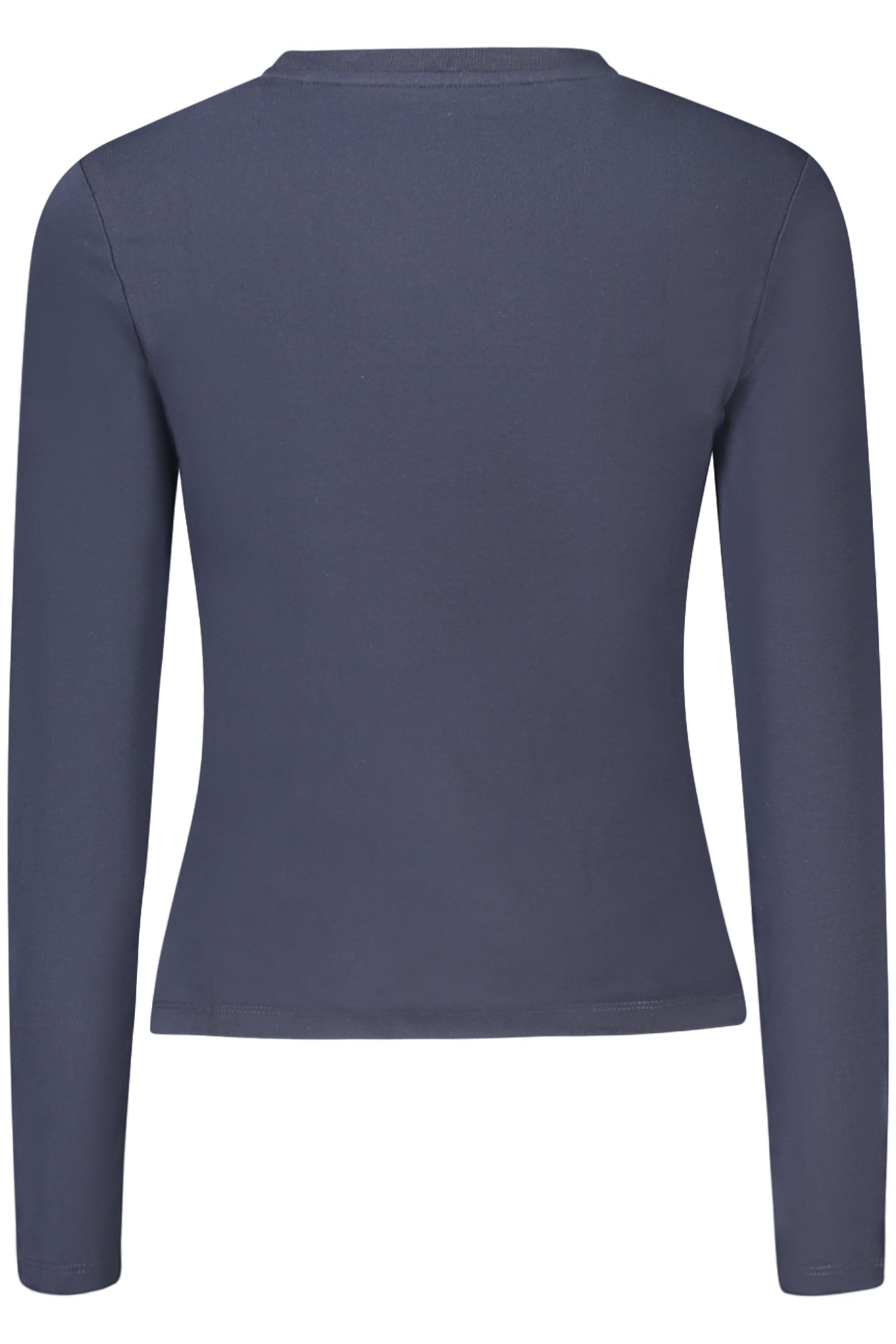 GUESS JEANS T-SHIRT MANICHE CORTE DONNA BLU