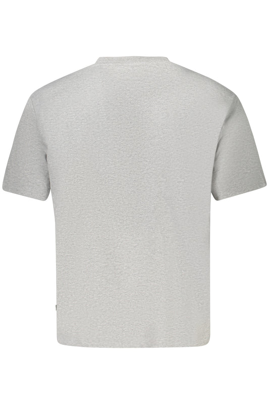 GUESS JEANS T-SHIRT MANICHE CORTE DONNA GRIGIO