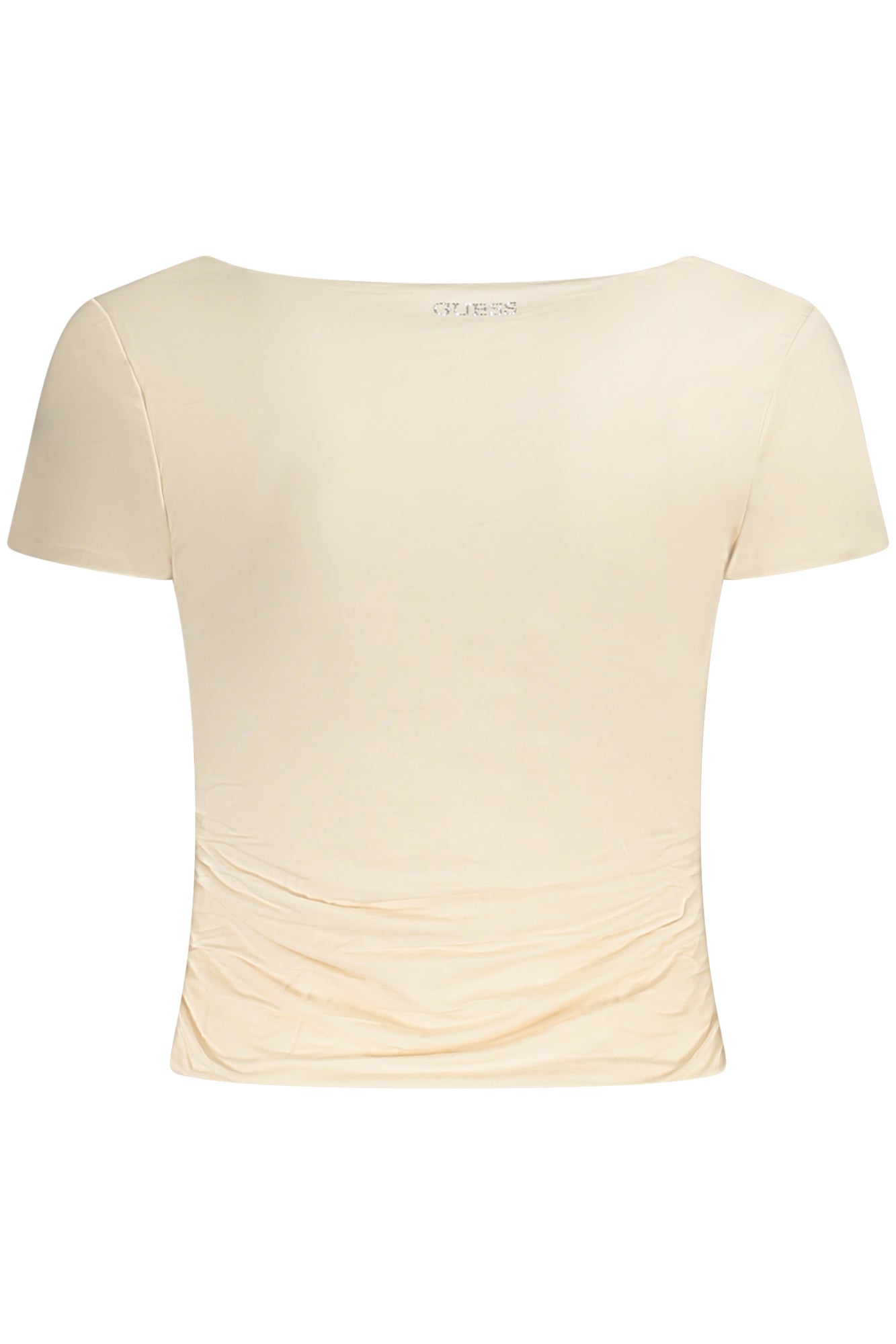 GUESS JEANS T-SHIRT MANICHE CORTE DONNA ROSA