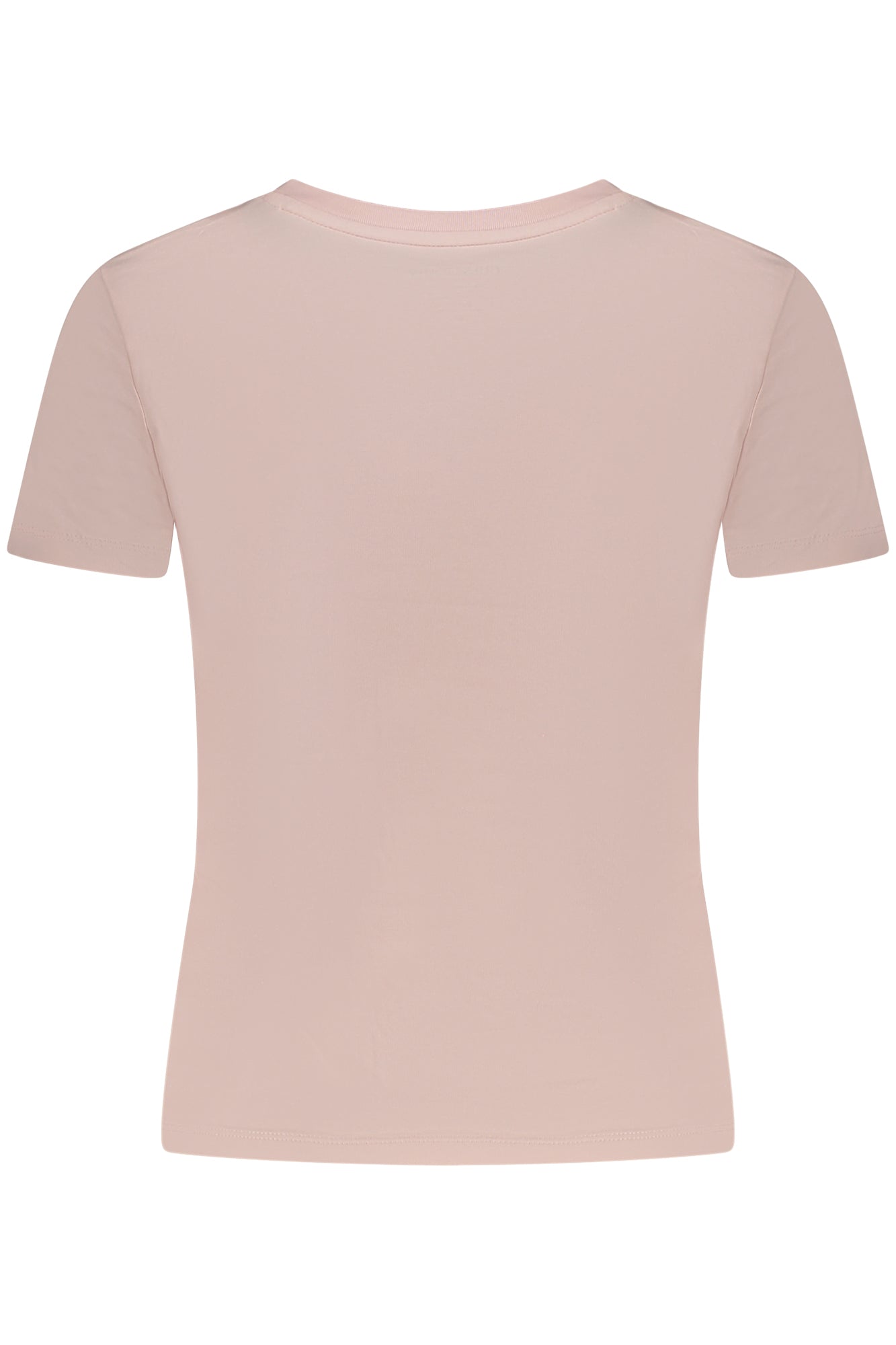 GUESS JEANS T-SHIRT MANICHE CORTE DONNA ROSA