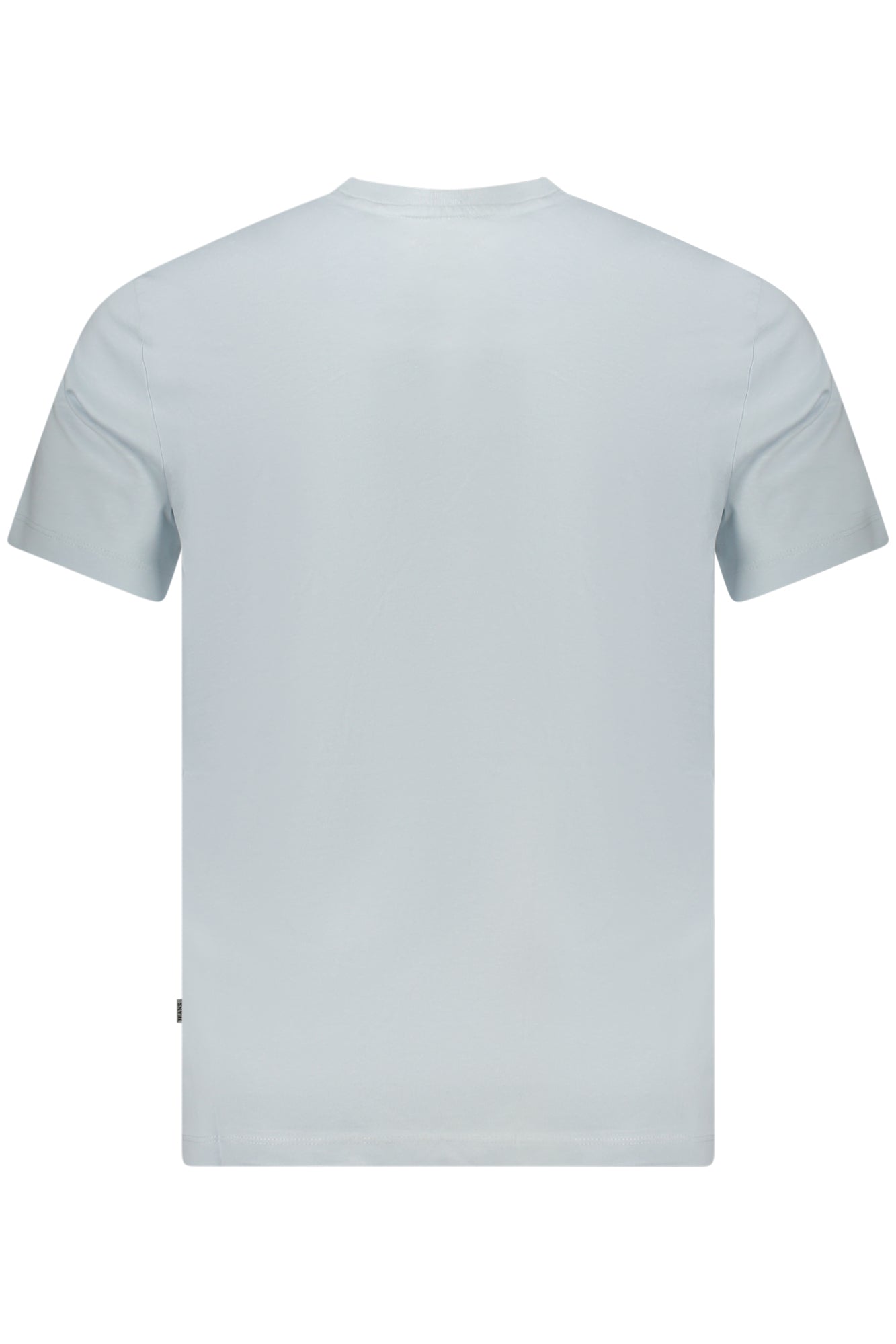 GUESS JEANS T-SHIRT MANICHE CORTE UOMO AZZURRO