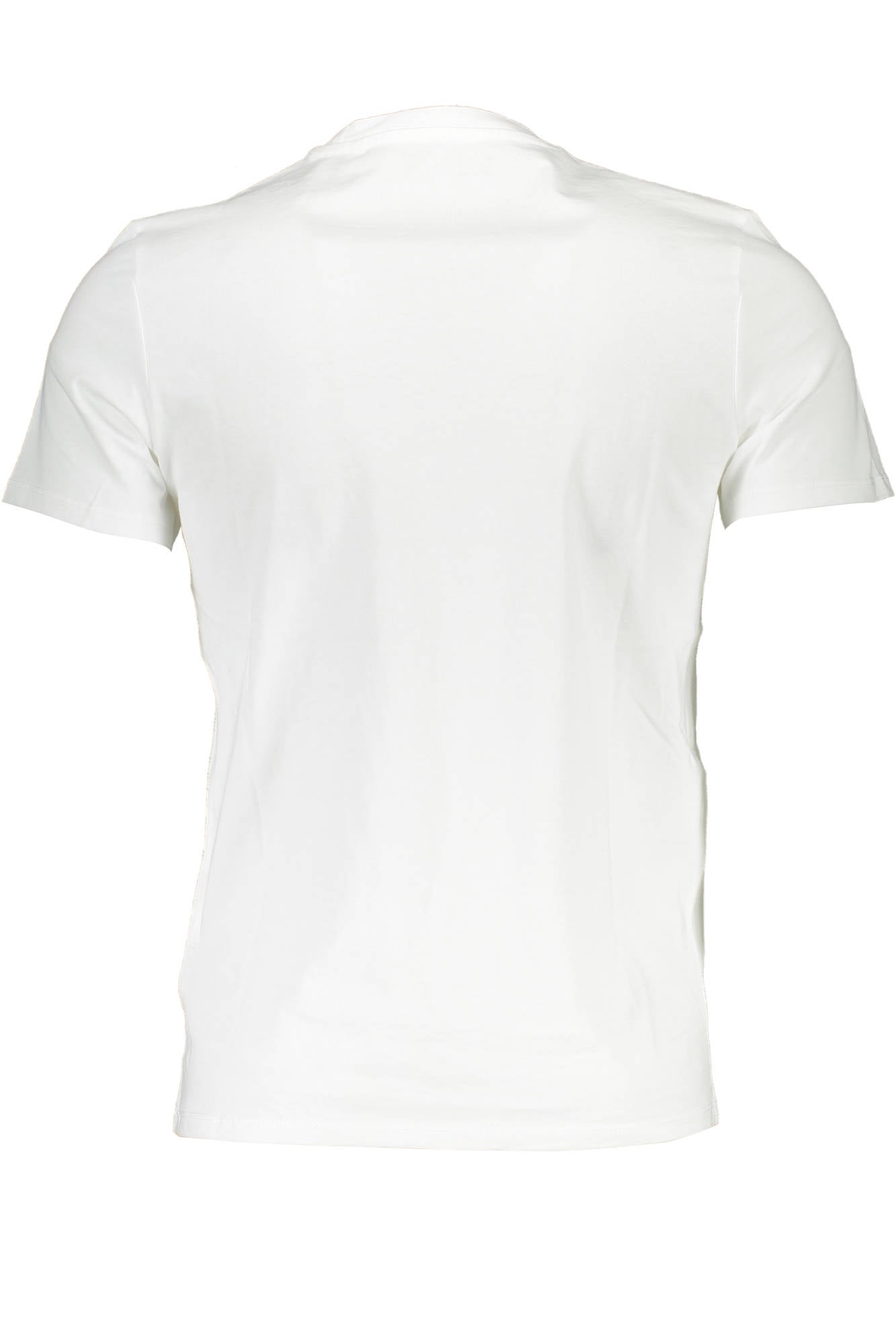 GUESS JEANS T-SHIRT MANICHE CORTE UOMO BIANCO