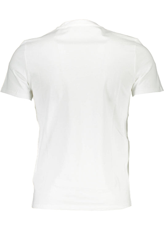 GUESS JEANS T-SHIRT MANICHE CORTE UOMO BIANCO