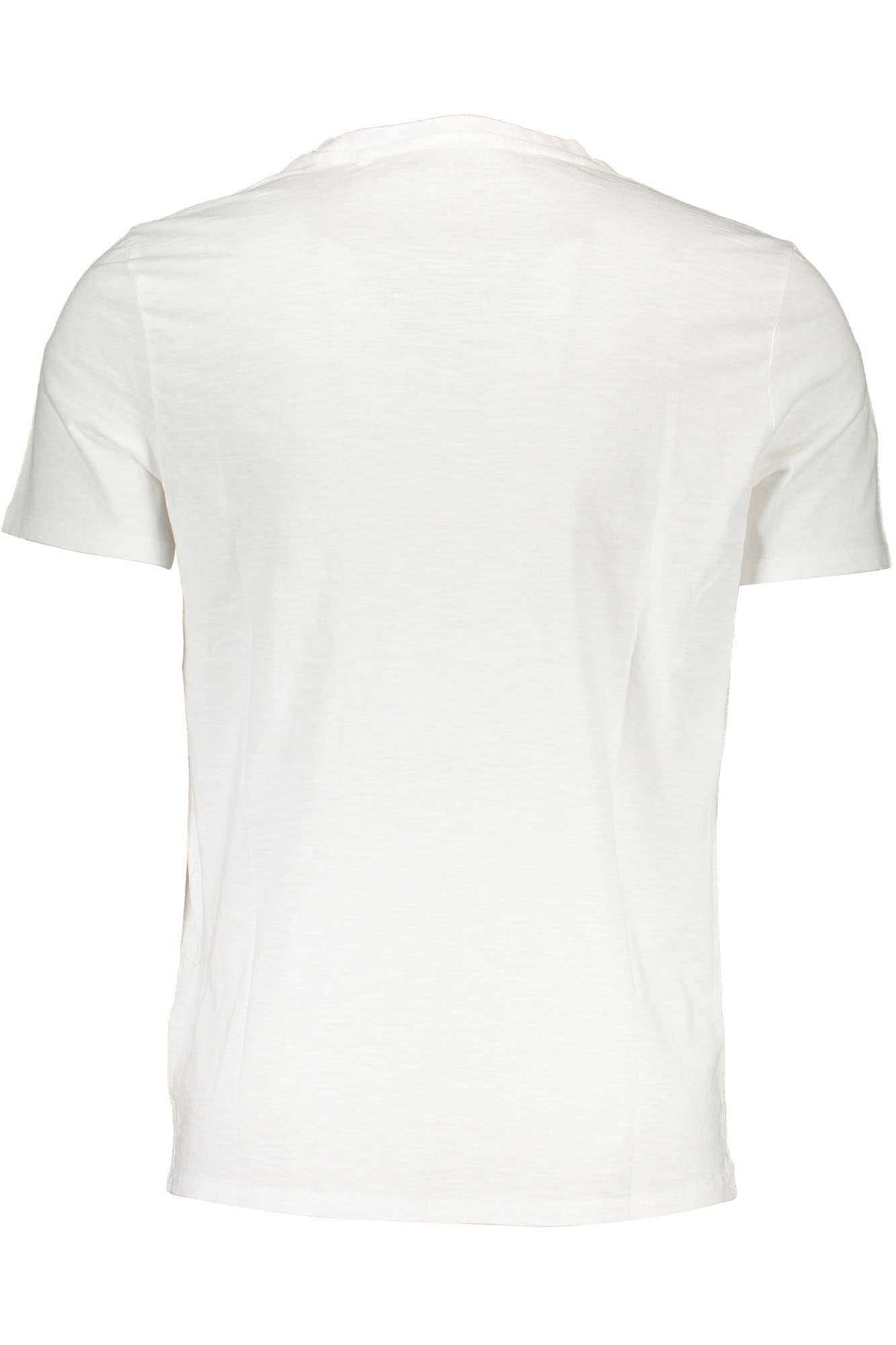 GUESS JEANS T-SHIRT MANICHE CORTE UOMO BIANCO