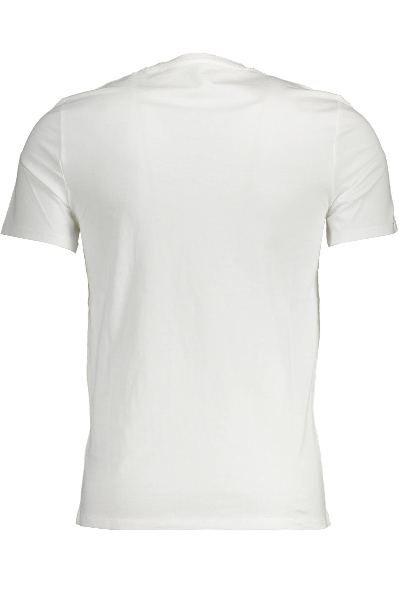GUESS JEANS T-SHIRT MANICHE CORTE UOMO BIANCO