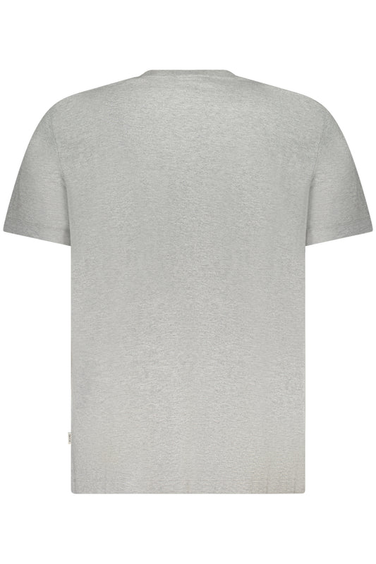 GUESS JEANS T-SHIRT MANICHE CORTE UOMO GRIGIO