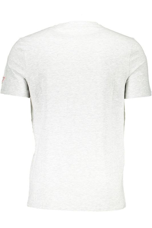 GUESS JEANS T-SHIRT MANICHE CORTE UOMO GRIGIO