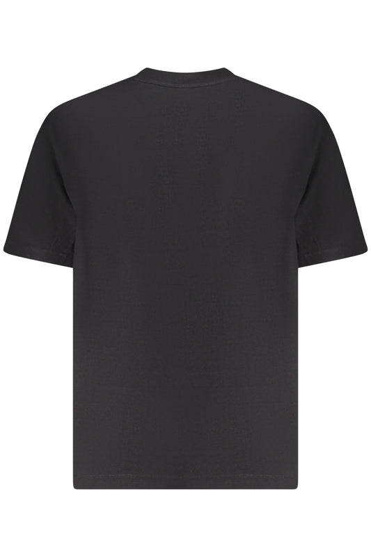 GUESS JEANS T-SHIRT MANICHE CORTE UOMO NERO