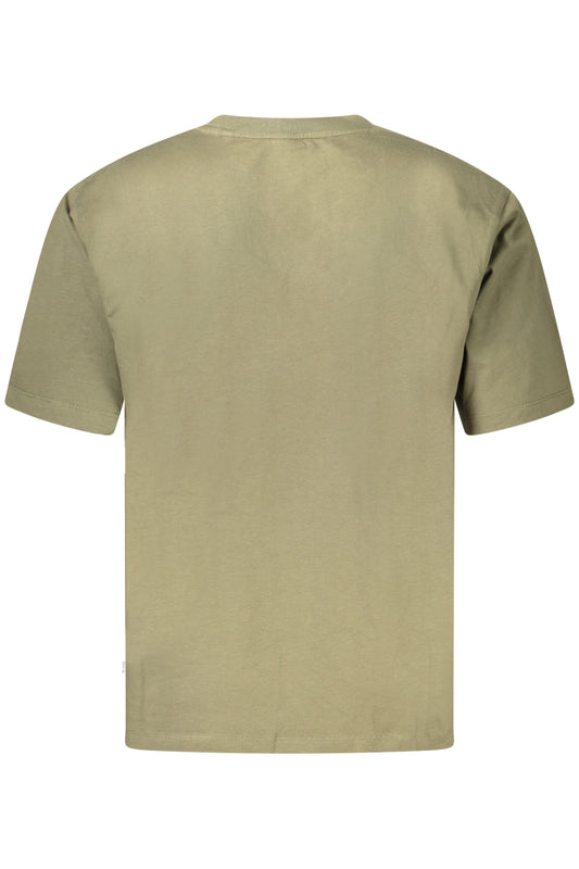 GUESS JEANS T-SHIRT MANICHE CORTE UOMO VERDE