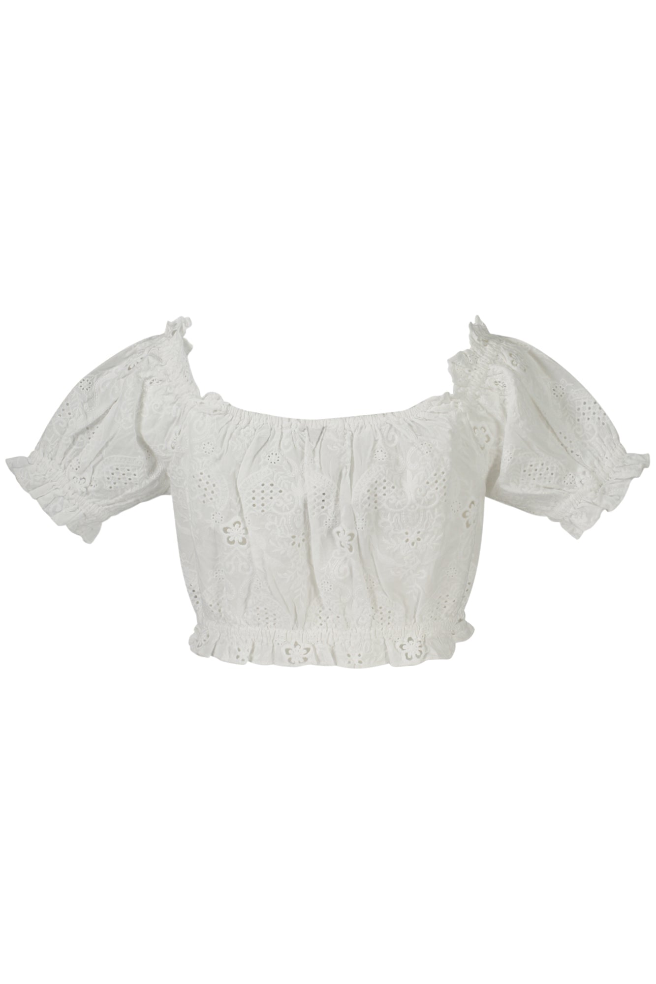 GUESS JEANS TOP DONNA BIANCO