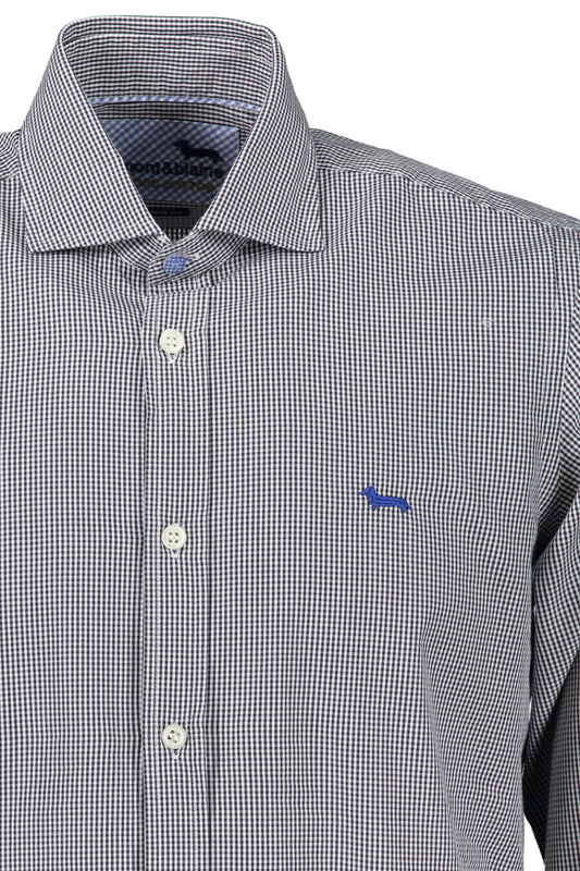 HARMONT & BLAINE CAMICIA MANICHE LUNGHE UOMO BLU