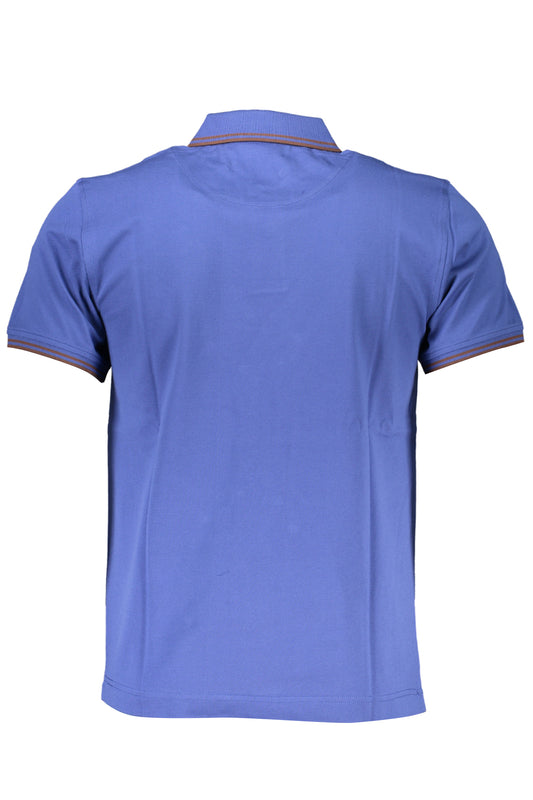 HARMONT & BLAINE POLO MANICHE CORTE UOMO BLU