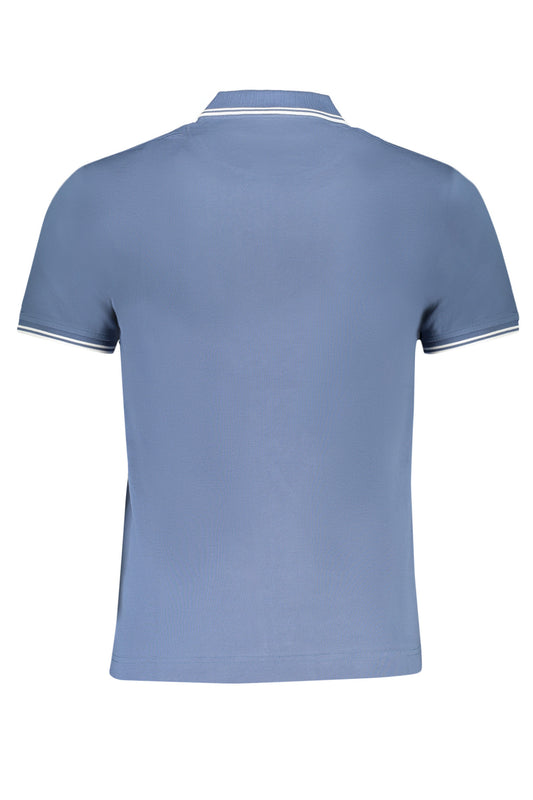 HARMONT & BLAINE POLO MANICHE CORTE UOMO BLU